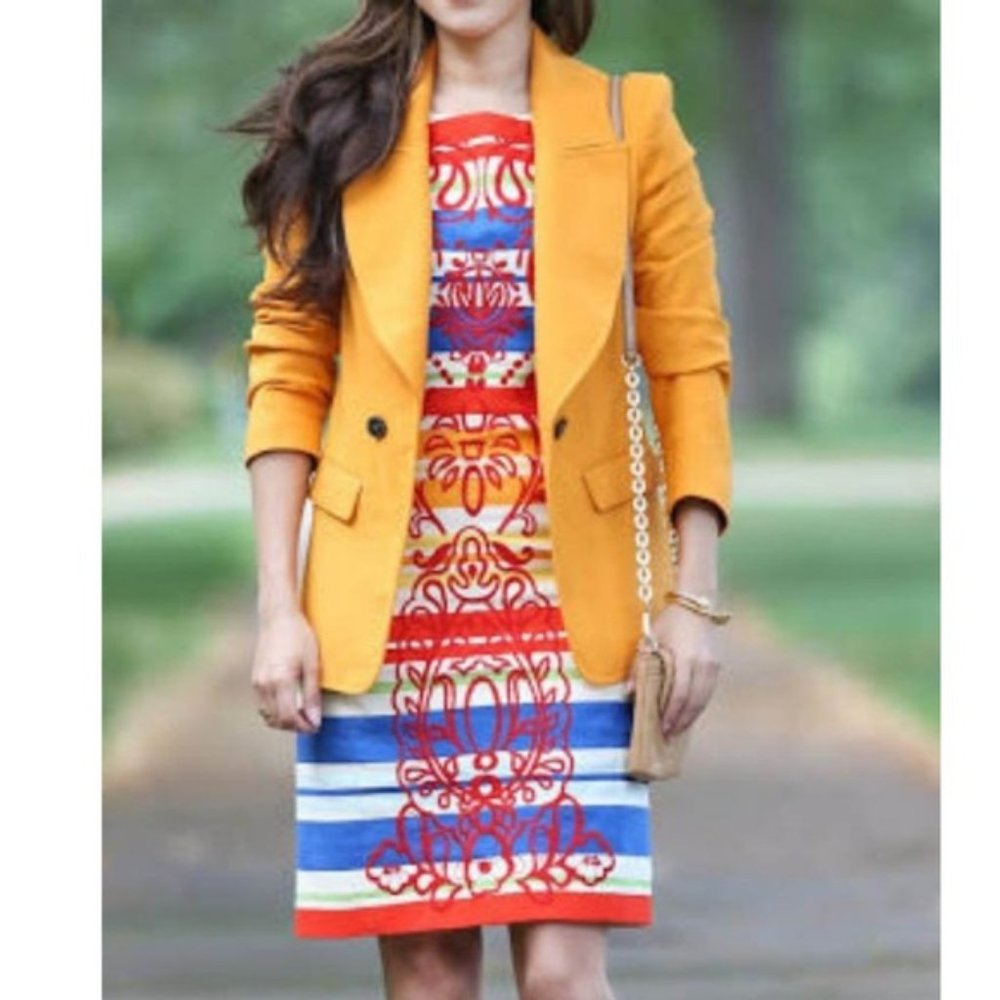 Anthropologie Tabitha Banded Totem Shift Dress